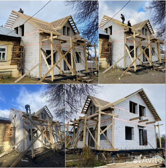 Кровельные работы. Монтаж, ремонт, замена кровли