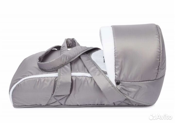 Сумка-переноска для новорождённых Babyton Серая