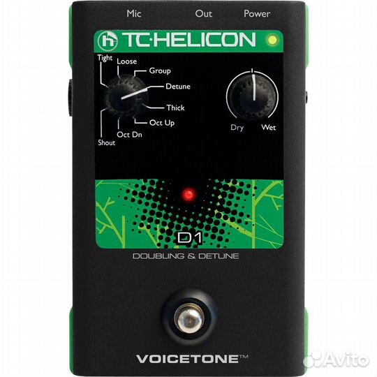 Вокальная педаль эффекта TC Helicon VoiceTone D1