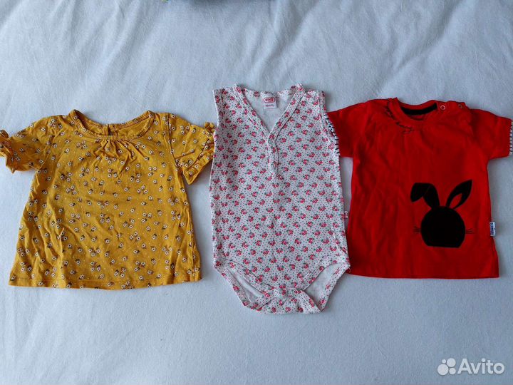 Вещи для девочки 80 86