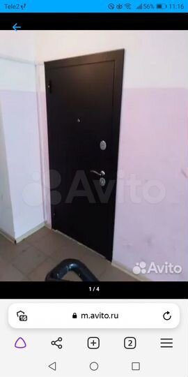 1-к. квартира, 31,6 м², 1/3 эт.
