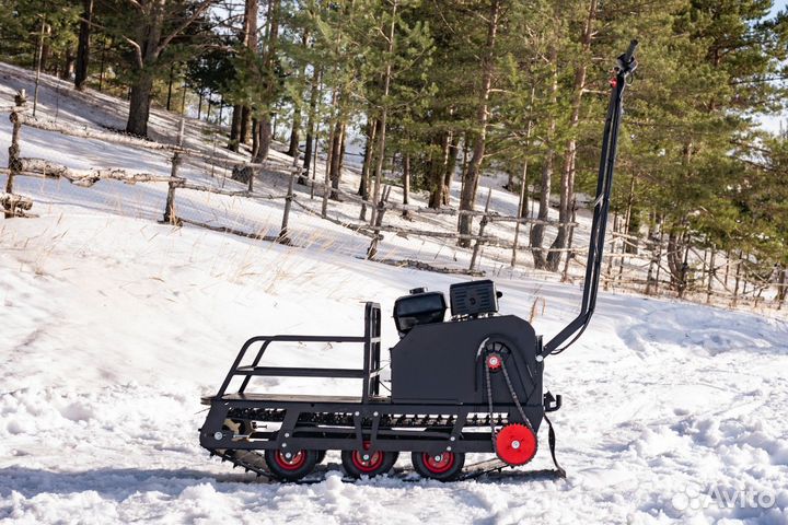 Мотобуксировщик Бурлак М2 LRK 15 л.с