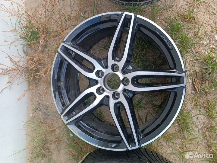 Диск литой r19 mercedes E-class w213 AMG чёрный