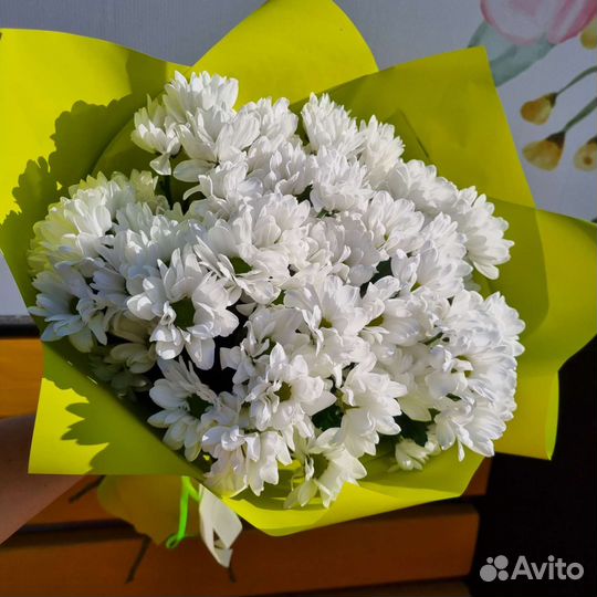Букет цветов из хризантемы с доставкой