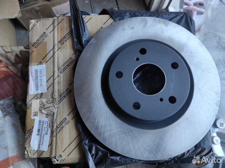 Тормозные диски toyota camry оригинал