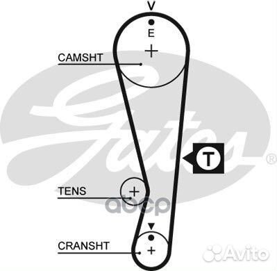 5318XS ремень грм 103x254H Suzuki Swift/Vitara
