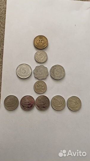 Монеты островных государств