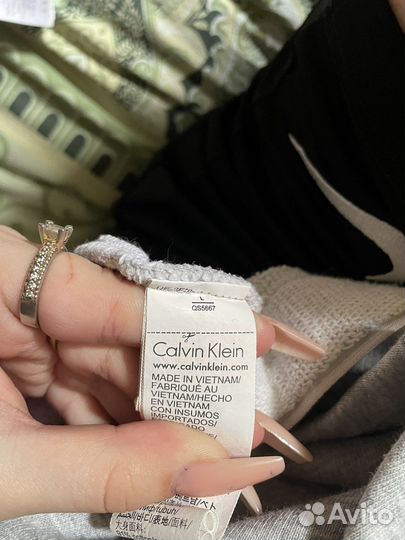 Зип худи calvin klein женская