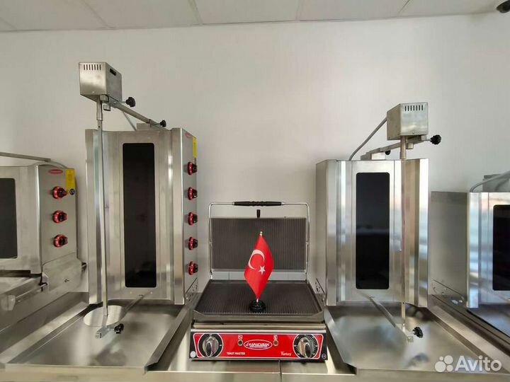 Аппарат шаурма гриль 10 20 30 50 80кг Osba Remta