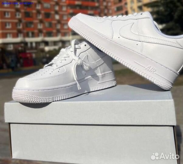 Кроссовки Nike Air Force 1 white оригинал