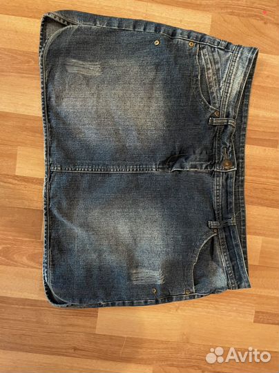 Юбка джинсовая