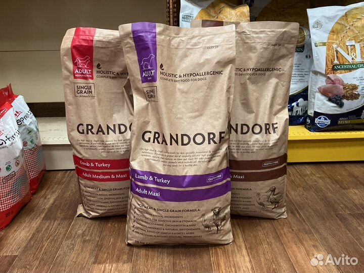 Грандорф (grandorf) сухой корм для собак 3кг/10кг