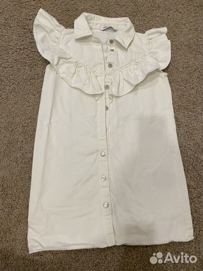 Джинсовое платье zara