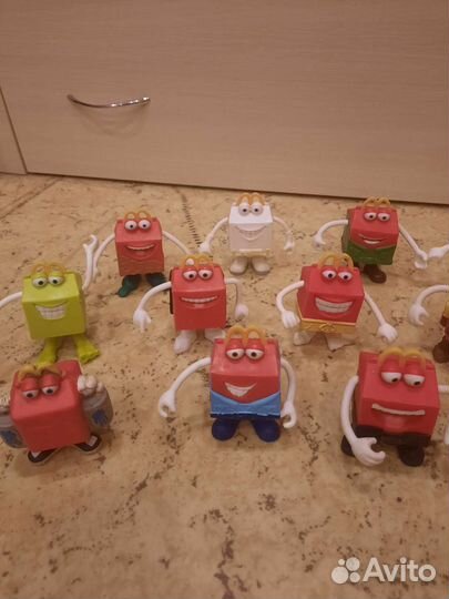 Игрушки из макдональдса 2012