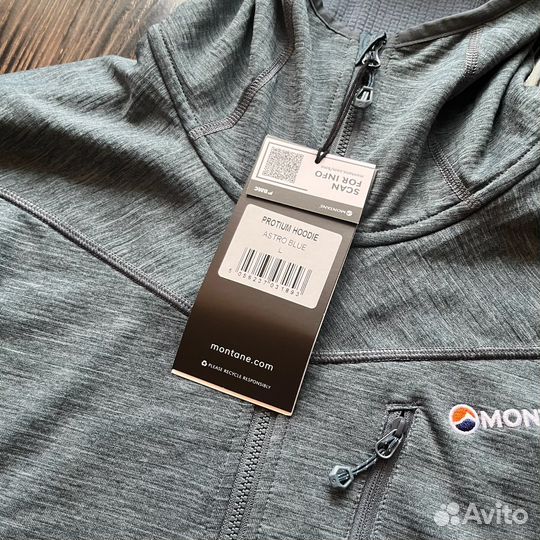 Зип Худи Montane Protium New