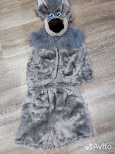 Новогодний костюм для мальчика волк