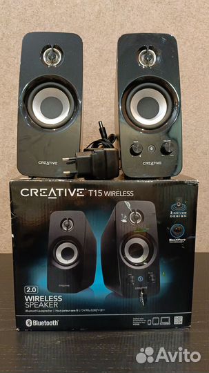 Портативная аудиосистема creative T15 Wireless