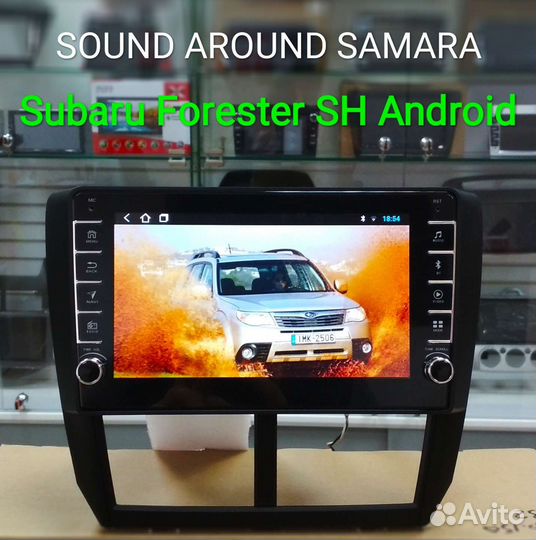 Subaru Forester Impreza магнитола Android крутилки