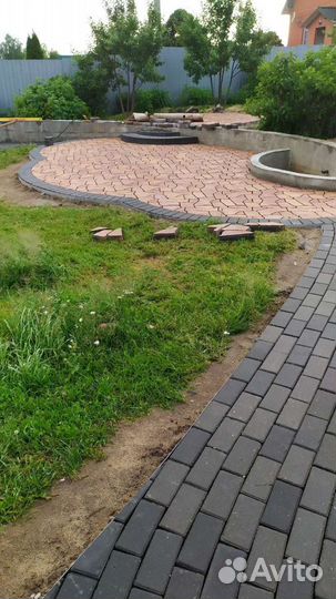 Укладка Тротуарной плитки
