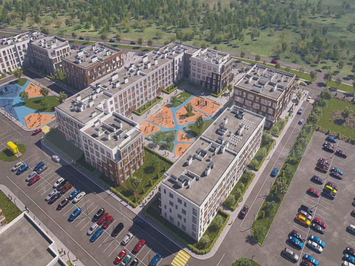 2-к. квартира, 63 м², 1/4 эт.