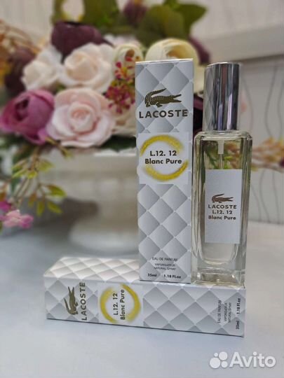 Духи мужские тестер Lacoste L.12.12 Blanc Pure