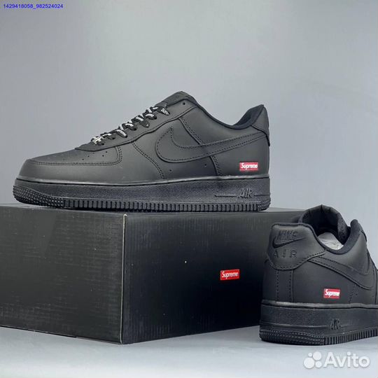 Кроссовки Nike Air Force 1 low Supreme (Арт.48611)