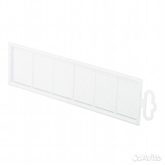 Решетка вентиляционная пластиковая переточная 227х