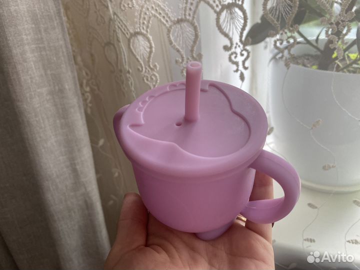 Набор посуды для кормления детская посуда поильник