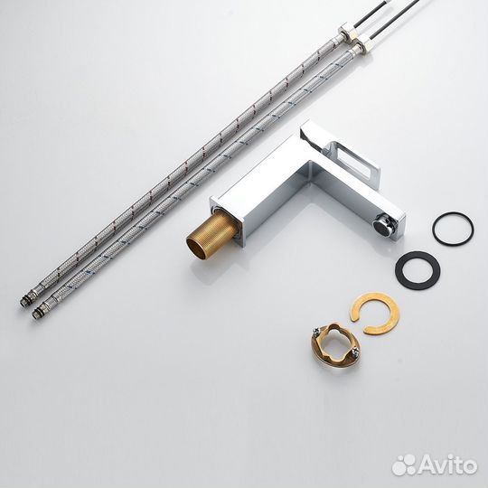 Смеситель для раковины Raffine F0196 хром