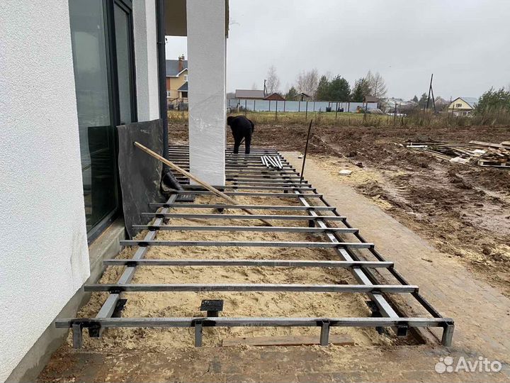 Установка винтовых свай Городец