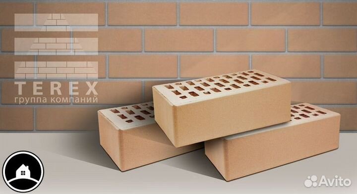 Кирпич terex солома