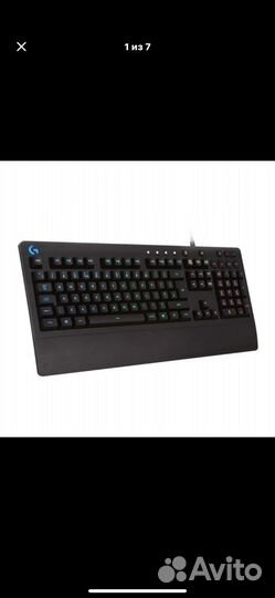 Игровая клавиатура logitech
