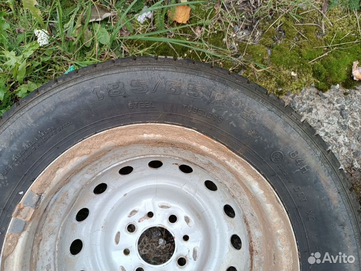 Колесо бу для ваз 185/65/r13 (диск и летняя шина)
