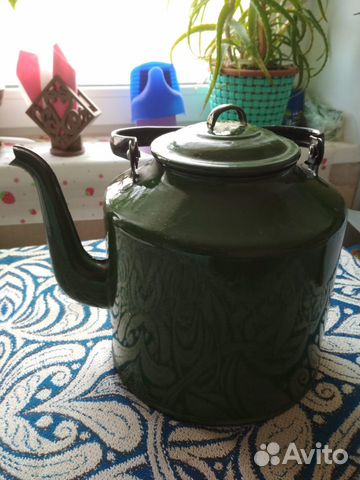 Чайник эмалированный СССР