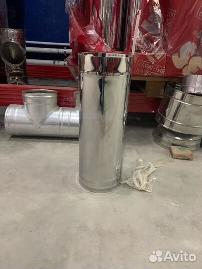 Дымоход для бани. Комплект дымохода