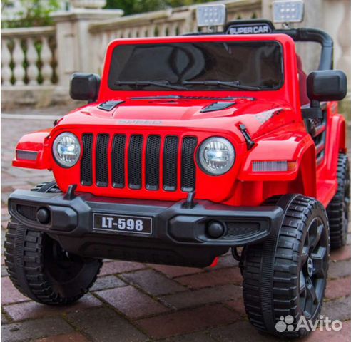 Детский электромобиль джип
