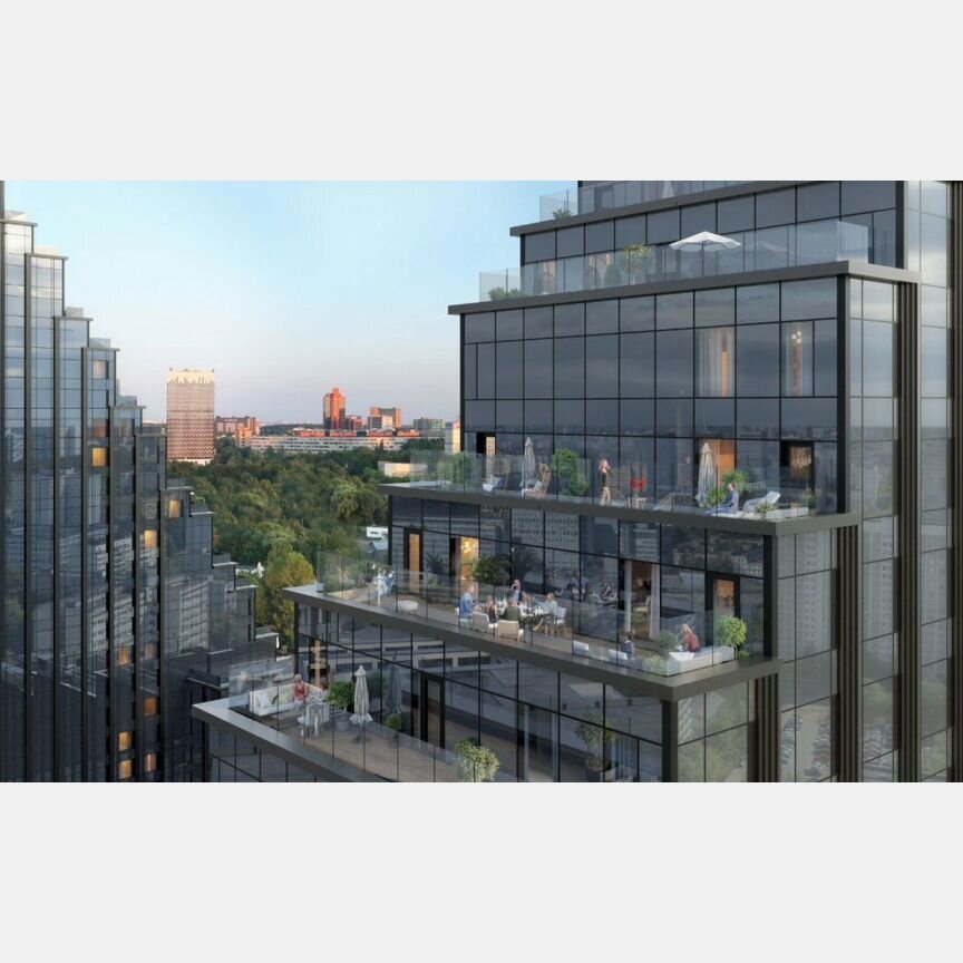 3-к. квартира, 90,2 м², 28/58 эт.