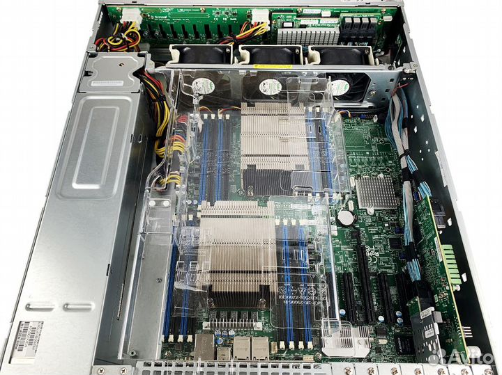 Сервер Supermicro 2028R-E1CR24N 2x E5-2696v4 32Gb