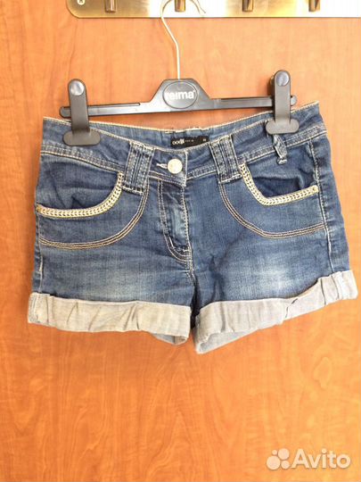 Шорты джинсовые