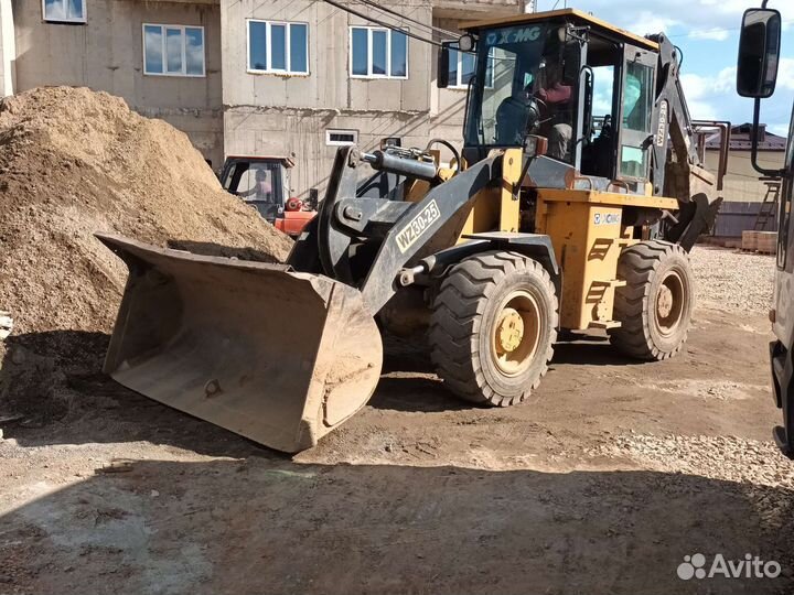 Услуги экскватор погрузчик