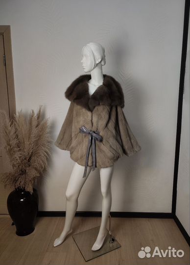 Шуба норковая куница 40-52