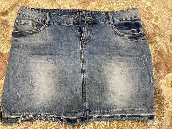 Юбка джинсовая