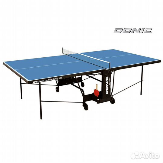 Теннисный стол Donic Indoor Roller 600 синий