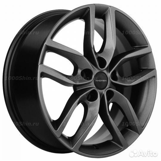 Диск 6,5*17 5*114,3 ET40 67,1 Khomen Wheels KHW1708 Gray (XCeed)