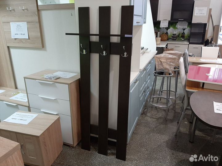 Вешалка 3 крючка венге