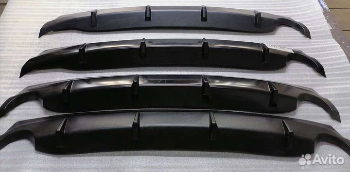 Диффузор заднего бампера Camry 55