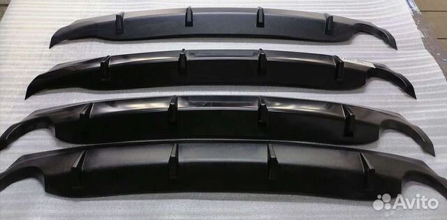 Диффузор заднего бампера Camry 55