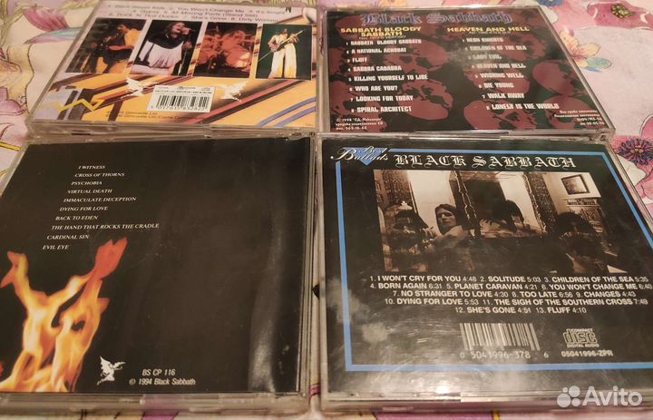 CD Metallica, Bon Jovi, Cinderella