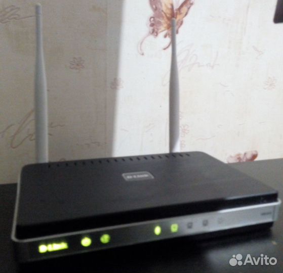 Wifi роутер D-Link dir-615, антенны 5 dBi, 100mb/s
