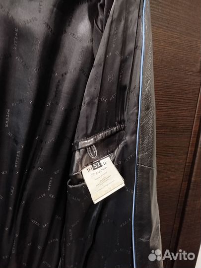 Кожаная куртка мужская